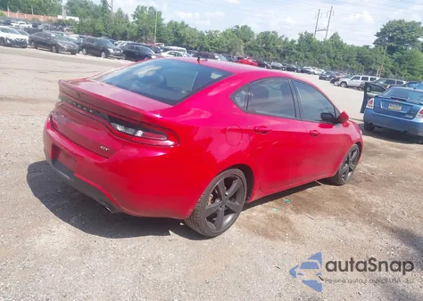 2015 Dodge Dart Gt z USA, uszkodzony, nr VIN 1C3CDFEB5FD166728